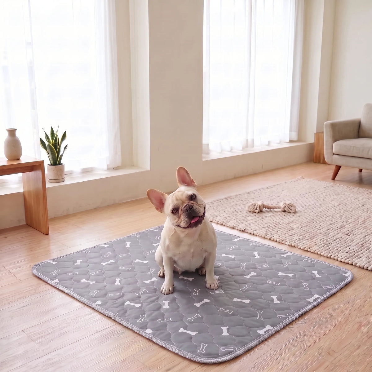 PuppyPad large on floor